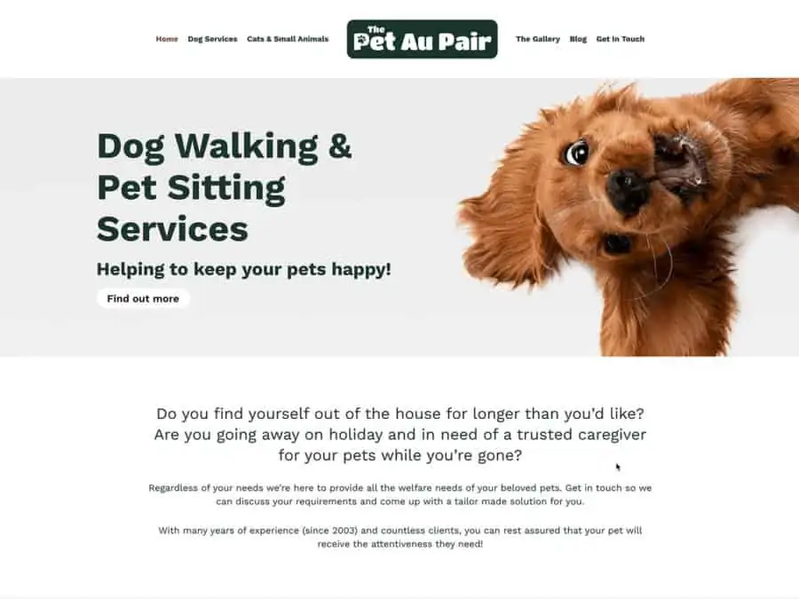 The Pet Au Pair Video Preview Image