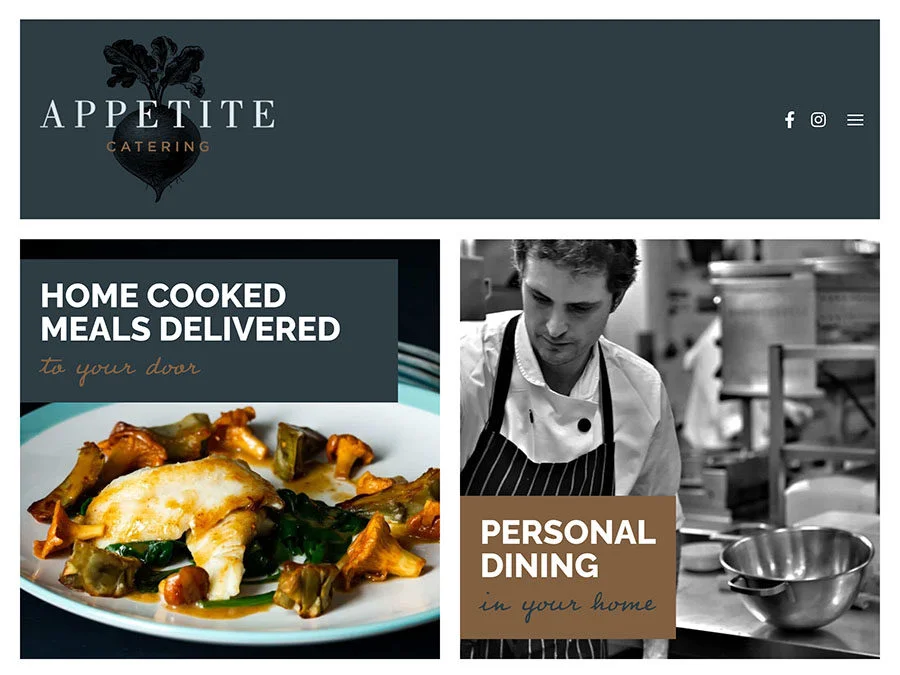 Appetite Website Preview